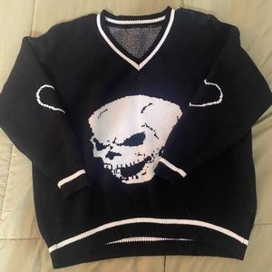 skull sweater
